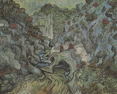 Vincent Van Gogh Les Peiroulets Ravine (nn04) China oil painting art